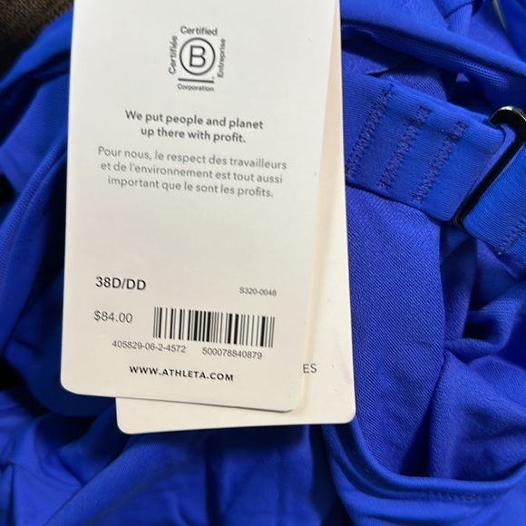 NWT! Athleta Cerulean Maldives High Neck Swim Tankini 🩵 - Picture 8 of 8